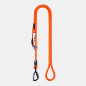 Verlängerbare Leine Fluo Orange